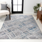 Slant Modern Abstract Area Rug