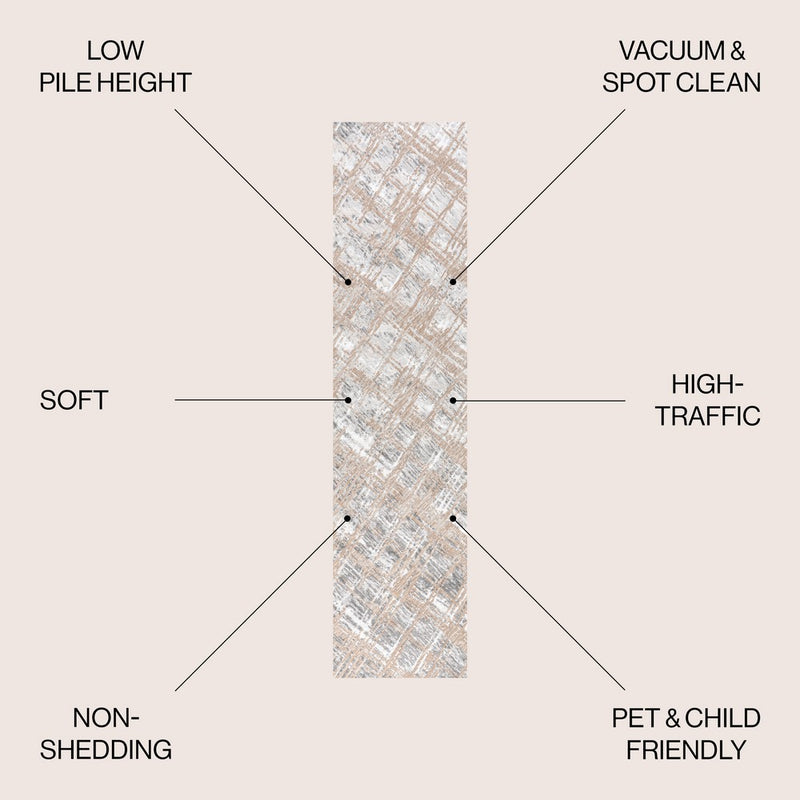 Slant Modern Abstract Area Rug