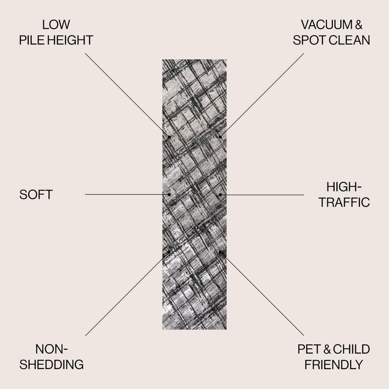 Slant Modern Abstract Area Rug
