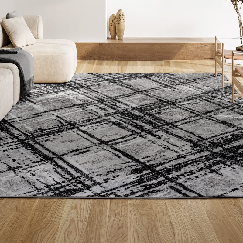 Slant Modern Abstract Area Rug
