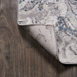Swirl Marbled Abstract Area Rug
