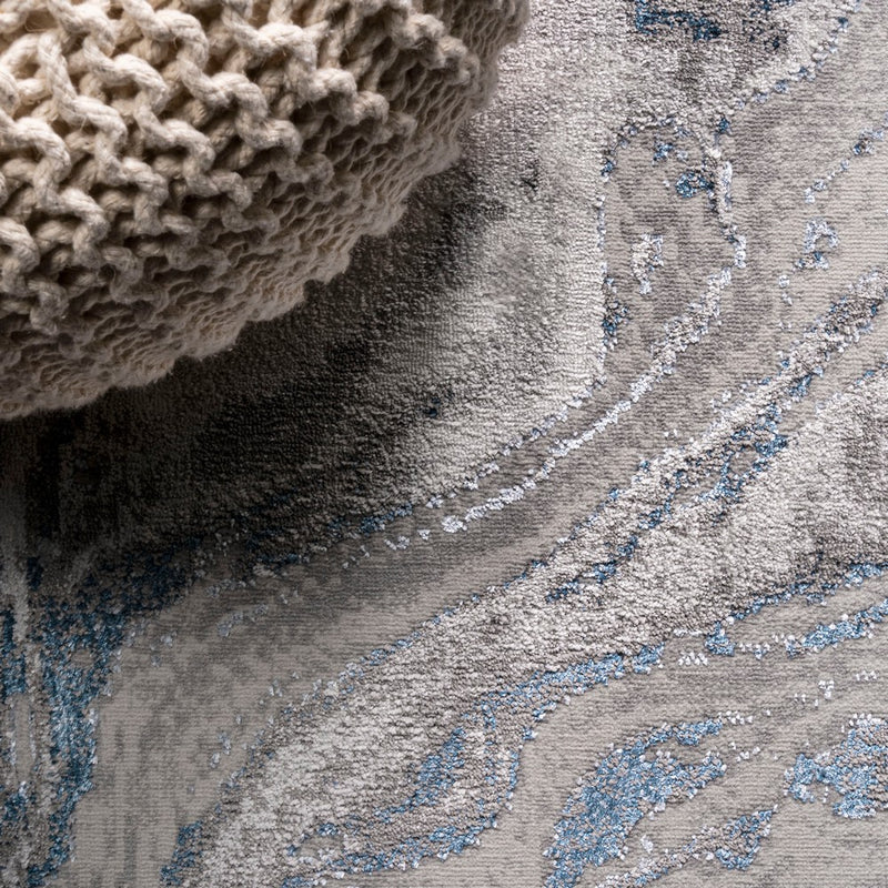 Swirl Marbled Abstract Area Rug