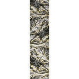Swirl Marbled Abstract Area Rug