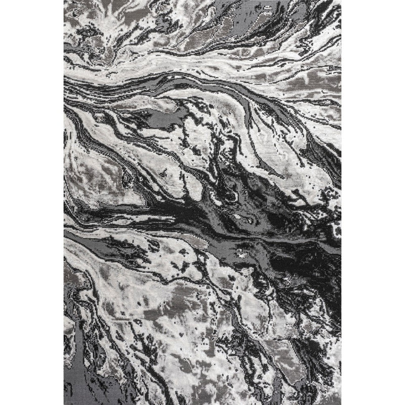 Swirl Marbled Abstract Area Rug