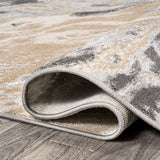 Swirl Marbled Abstract Area Rug