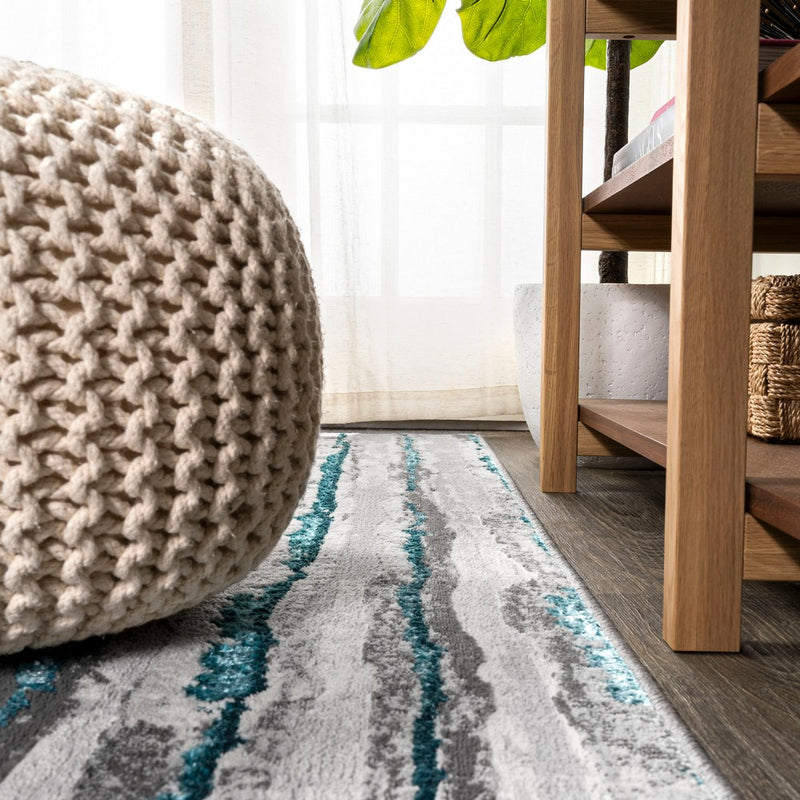 Batten Modern Stripe Area Rug