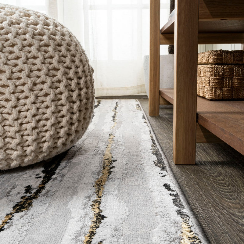 Batten Modern Stripe Area Rug