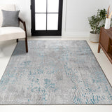 Timeworn Modern Abstract Area Rug