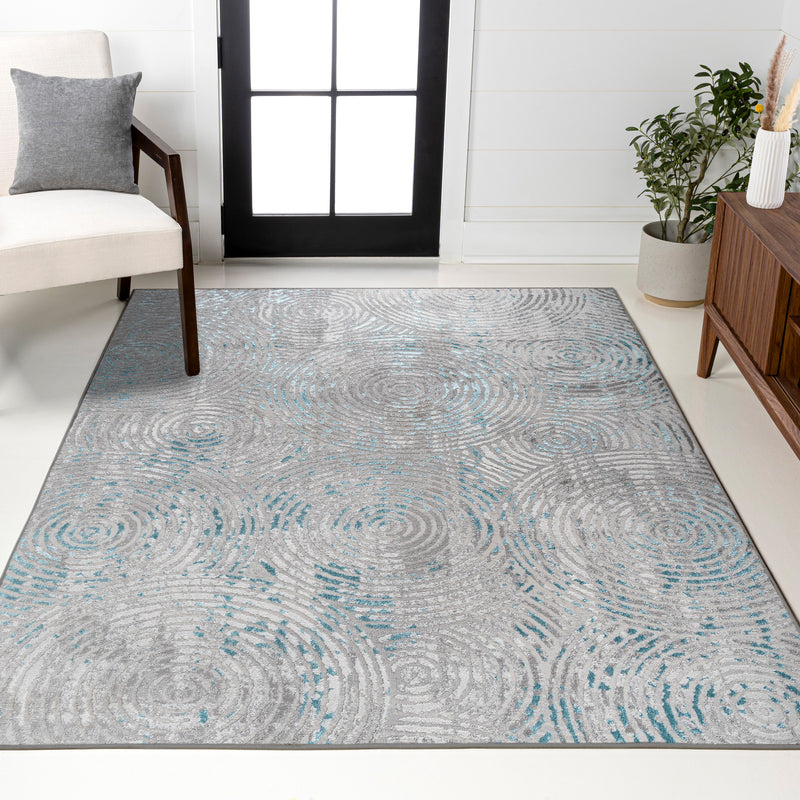 Timeworn Modern Abstract Area Rug