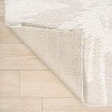 Aurealis Sunburst Abstract High-low Shag Area Rug