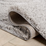 Aurealis Sunburst Abstract High-low Shag Area Rug