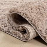 Aurealis Sunburst Abstract High-low Shag Area Rug