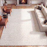 Guy Modern Luxe Solid High-pile Shag Area Rug
