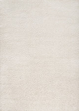 Guy Modern Luxe Solid High-pile Shag Area Rug