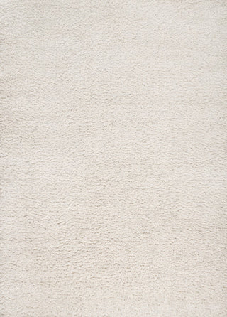 Guy Modern Luxe Solid High-pile Shag Area Rug