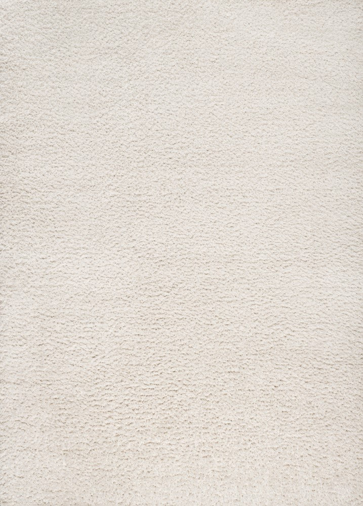 Guy Modern Luxe Solid High-pile Shag Area Rug