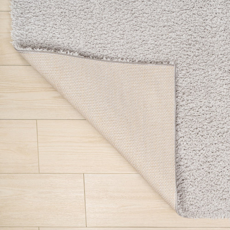 Guy Modern Luxe Solid High-pile Shag Area Rug