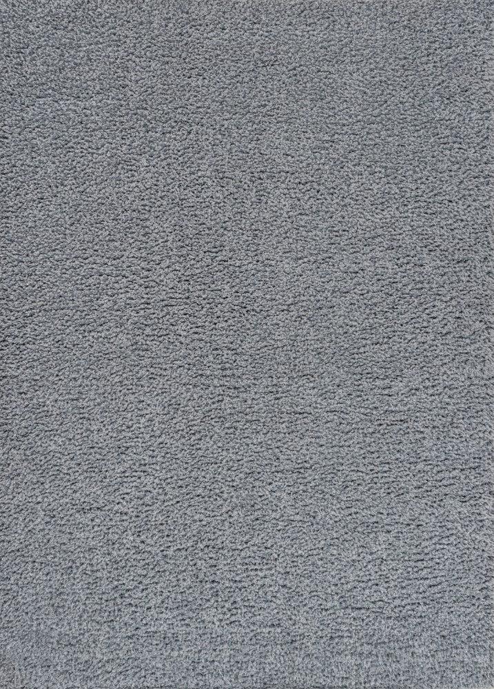 Guy Modern Luxe Solid High-pile Shag Area Rug