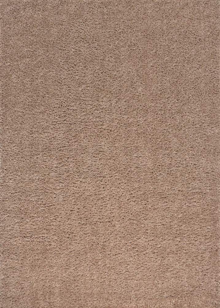 Guy Modern Luxe Solid High-pile Shag Area Rug