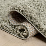Guy Modern Luxe Solid High-pile Shag Area Rug