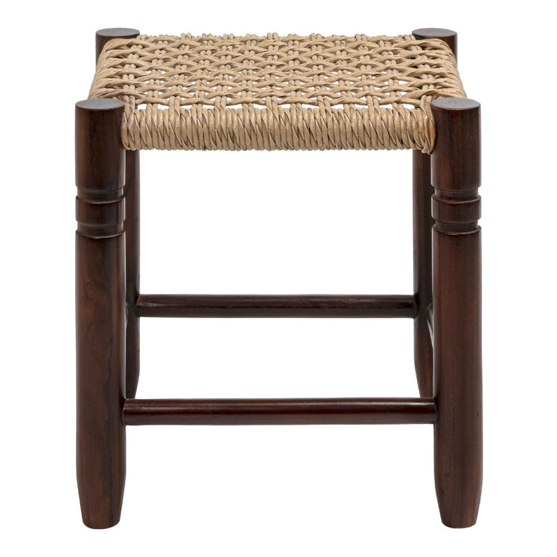 columnar-15-75-casual-bohemian-handcrafted-teak-wood-backless-indoor-outdoor-teak-wood-accent-stool-with-synthetic-woven-rattan-seat