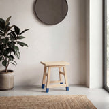 finesse-18-3-classic-casual-handcrafted-solid-mindi-wood-accent-stool-with-tipped-legs
