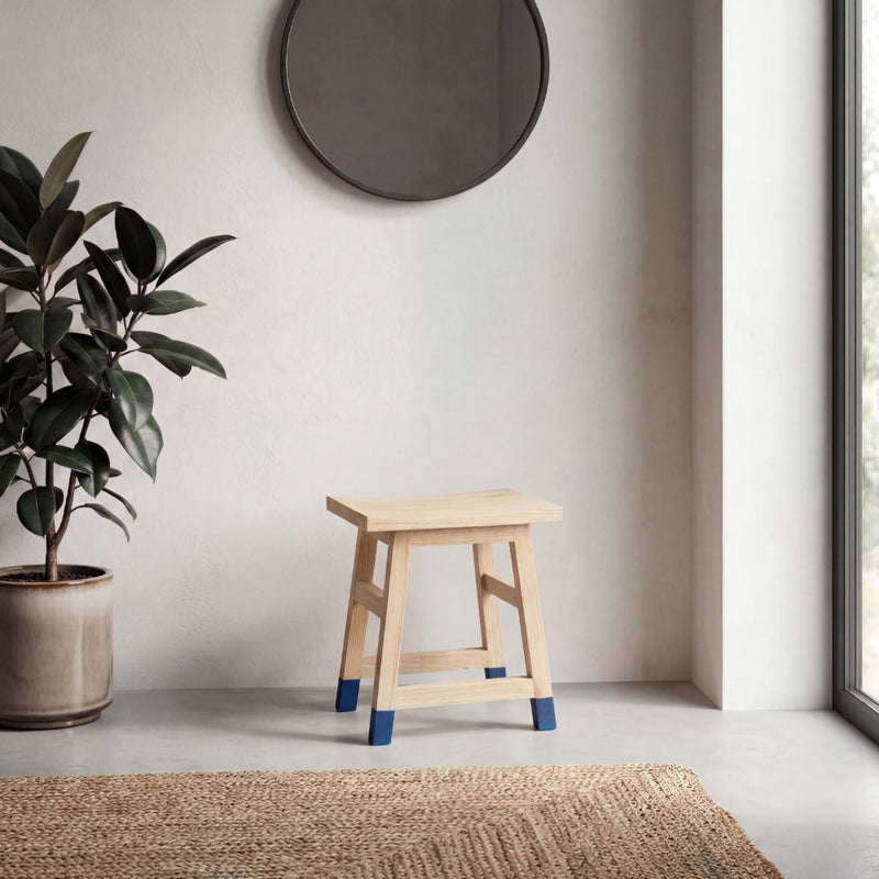 finesse-18-3-classic-casual-handcrafted-solid-mindi-wood-accent-stool-with-tipped-legs
