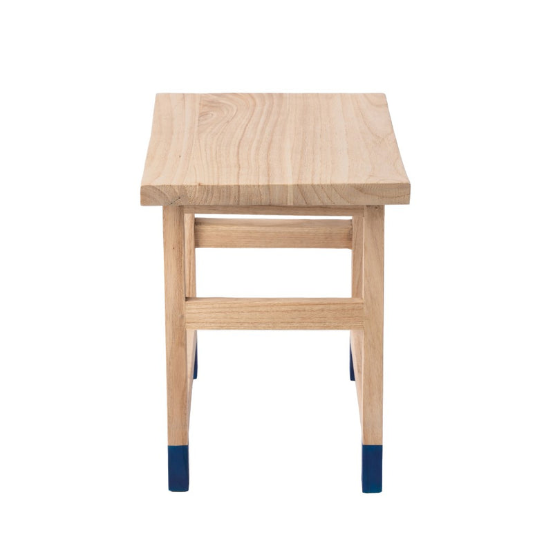 finesse-18-3-classic-casual-handcrafted-solid-mindi-wood-accent-stool-with-tipped-legs