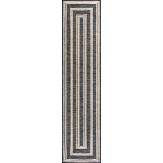 Argo Classic Nautical Mitre Stripe Reversible Machine-Washable Indoor/Outdoor Area Rug