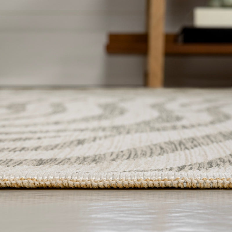 Eryx Modern Bohemian Abstract Organic Reversible Machine-Washable Indoor/Outdoor Area Rug