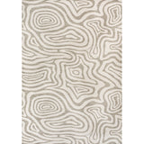 Eryx Modern Bohemian Abstract Organic Reversible Machine-Washable Indoor/Outdoor Area Rug