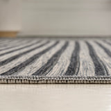 Zephyr Mid-Century Modern Arch Stripe Reversible Machine-Washable Indoor/Outdoor Area Rug