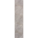 Arielle Mid-Century Modern Curve Stripe Reversible Machine-Washable Indoor/Outdoor Area Rug