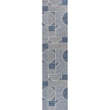 Arielle Mid-Century Modern Geometric Lines Reversible Machine-Washable Indoor/Outdoor Area Rug