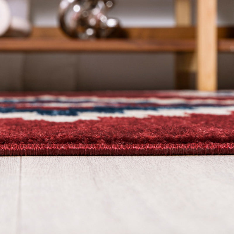 Serape Medallion Southwestern Area Rug