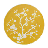 Cherry Blossom 17.75" Ceramic Garden Stool
