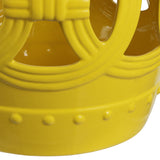 Lucky Coins 16" Chinese Ceramic Drum Garden Stool - JONATHAN Y