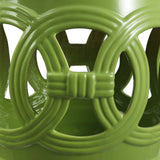 Lucky Coins 16" Chinese Ceramic Drum Garden Stool