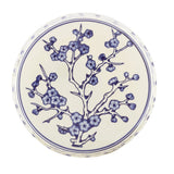 Lucky Coins 16" Chinese Ceramic Drum Garden Stool