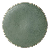 Clara 17.5 in. Modern Minimalist Grid Hourglass Ceramic Indoor/Outdoor Garden Stool and Accent Table - Matte Sage Green