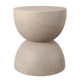 Greta 18" Mid-Century Modern Drum Accent Table