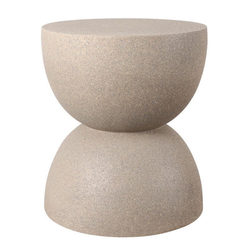Greta 18" Mid-Century Modern Drum Accent Table