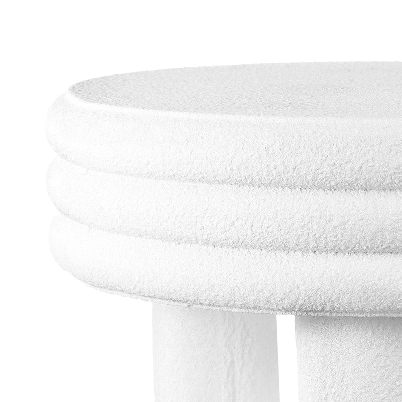 Rashida 13.5" Contemporary Minimalist Curvy Low Accent Table - JONATHAN Y