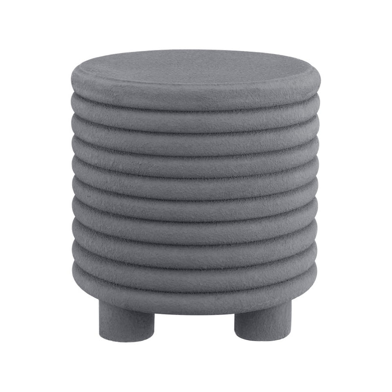 Evans 18" Minimalist Modern 3-Legged Drum Accent Table - JONATHAN Y