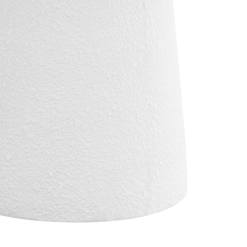 Hollie 18" Minimalist Modern Drum Accent Table Pedestal