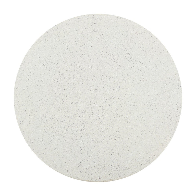 Hollie 18" Minimalist Modern Drum Accent Table Pedestal
