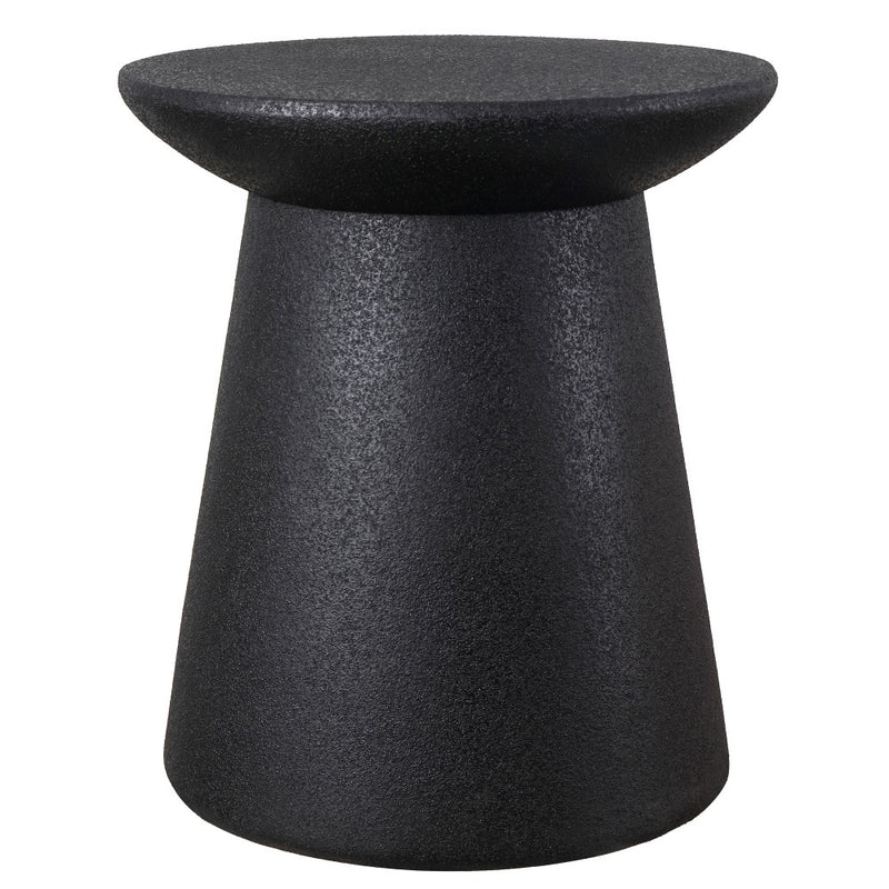 Hollie 18" Minimalist Modern Drum Accent Table Pedestal