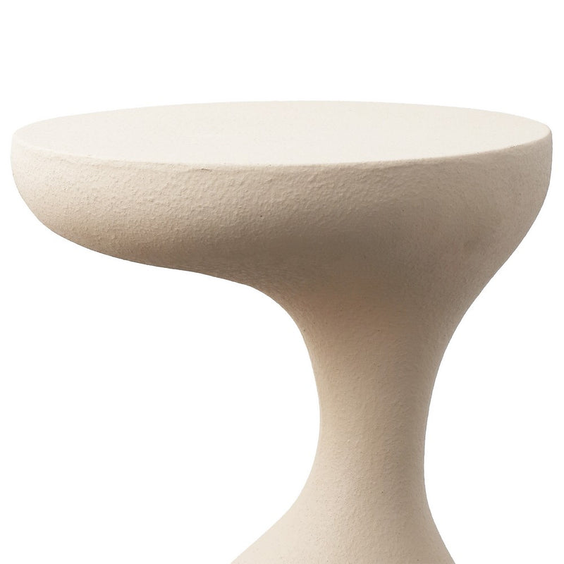Boracay 19.75" Modern Minimalist Indoor/Outdoor Resin Drink Table