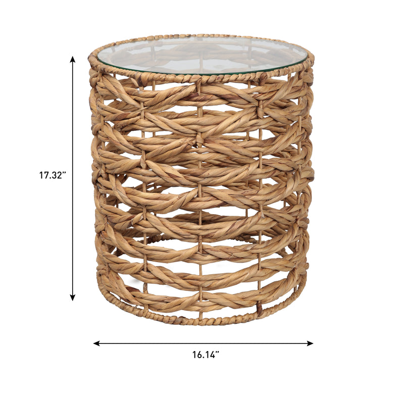 malaya-16-bohemian-coastal-handwoven-water-hyacinth-open-weave-round-end-table-with-glass-top