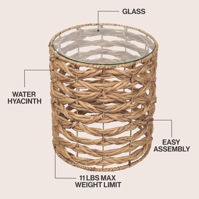 malaya-16-bohemian-coastal-handwoven-water-hyacinth-open-weave-round-end-table-with-glass-top